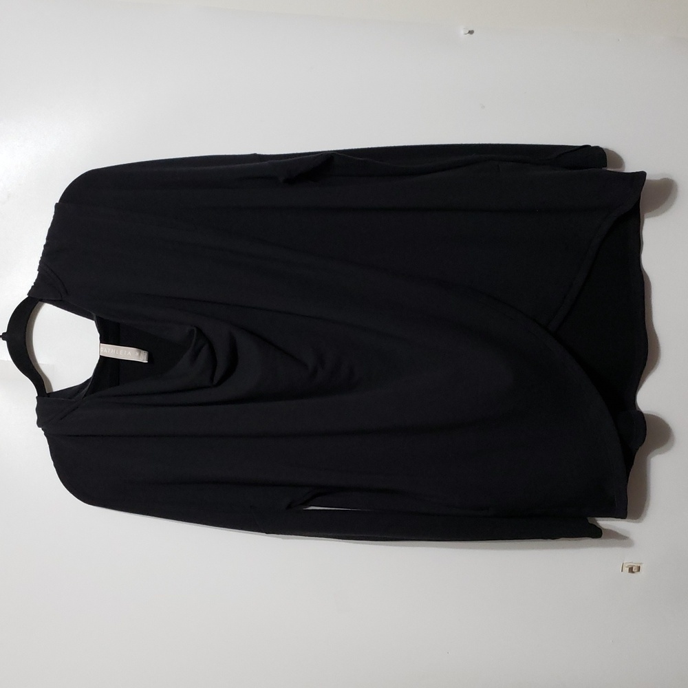 AThLETA‎ PURANA Loose Boho Wrap Hooded Sweatshirt